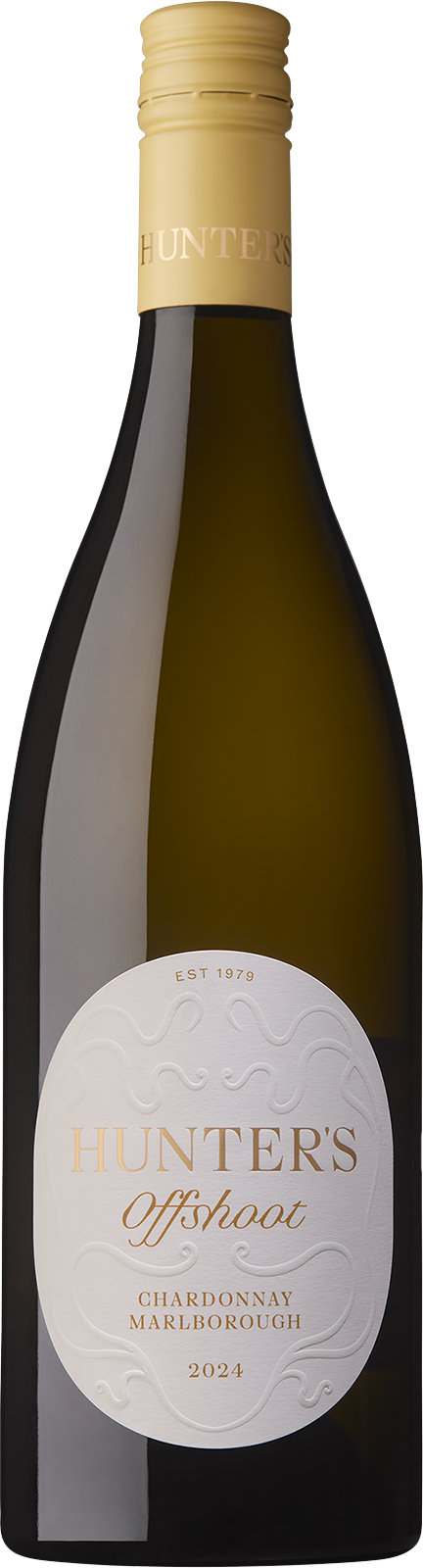 Hunter's Wines Offshoot Chardonnay 2024 Marlborough bottle